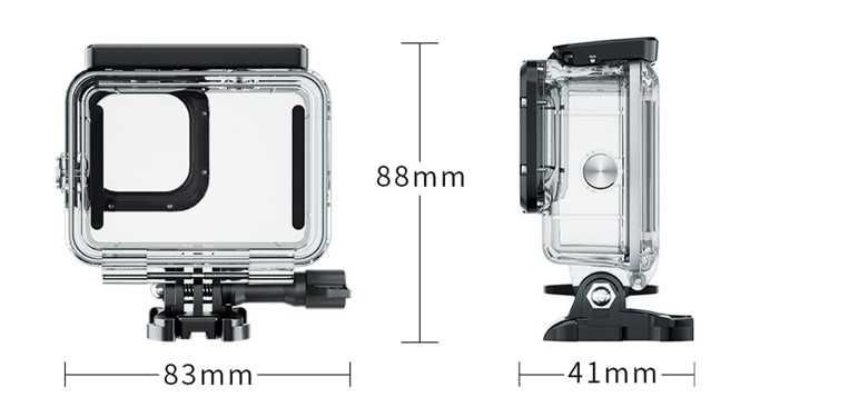 Obudowa podwodna 60m + filtry Go Pro Hero 9, 10 i 11 MEGA ZESTAW
