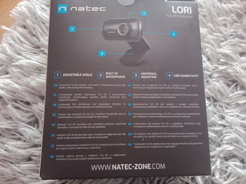 Kamerka internetowa Natec