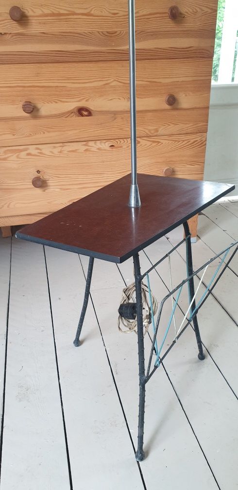 Lampa stojąca stylowa PRL,
