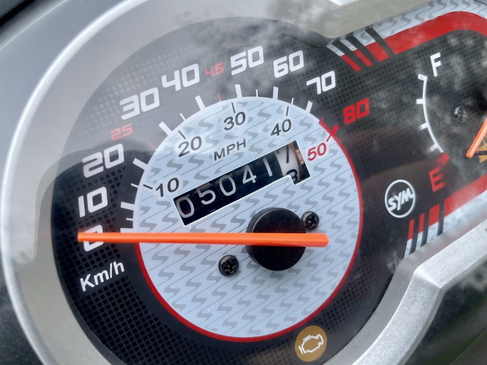 2021R Sym Orbit 3 50 Skuter 100% Sprawny Niski Przebieg Transport RATY