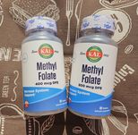 KAL метилфолат 400 800 мкг methyl folate фолієва фолиевая фолат 90 таб