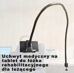 Uchwyt rehabilitacyjny medyczny na tablet 170cm Udziwg 1.5 Kg