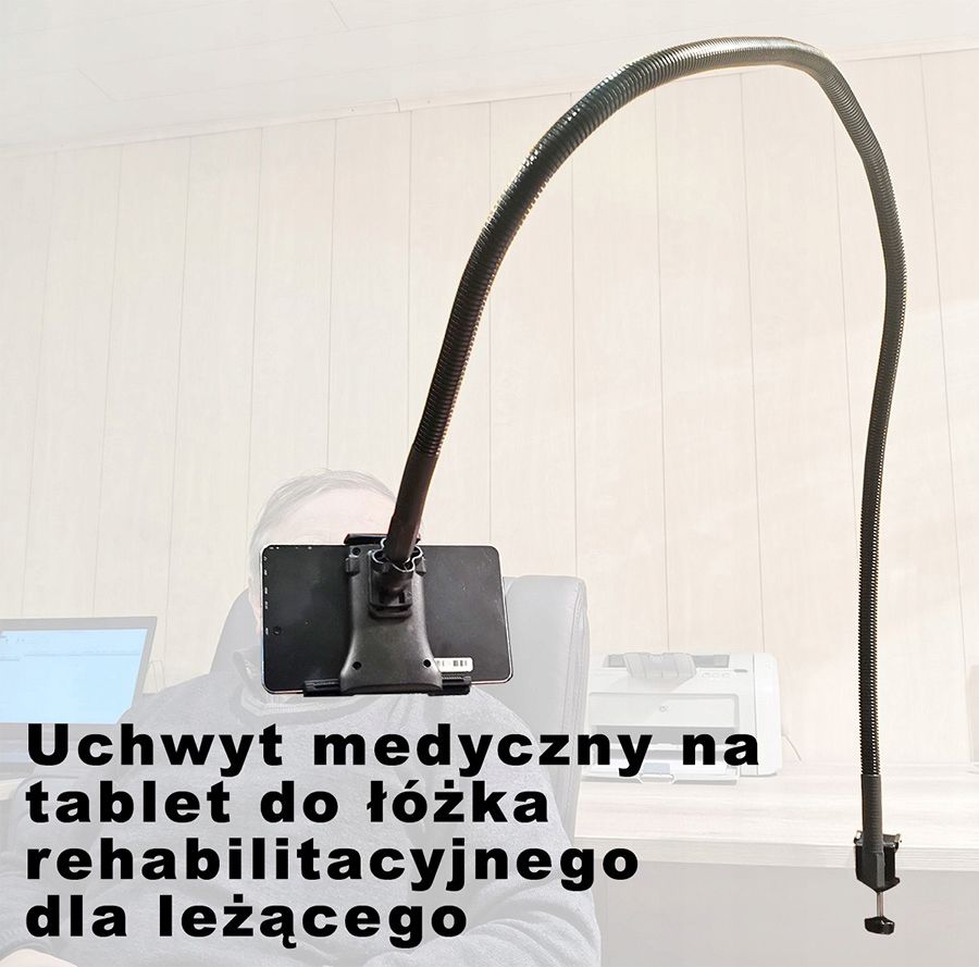 Uchwyt rehabilitacyjny medyczny na tablet 170cm