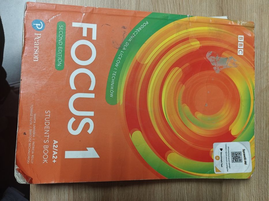 Focus 1 A2/A2+ Podręcznik do angielskiego dla liceów odbiór osobisty