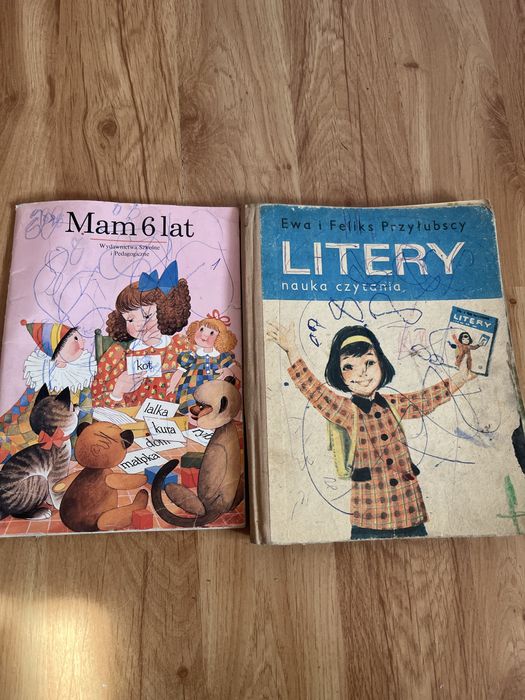 Litery nauka czytania Ewa i feliks przyłubscy