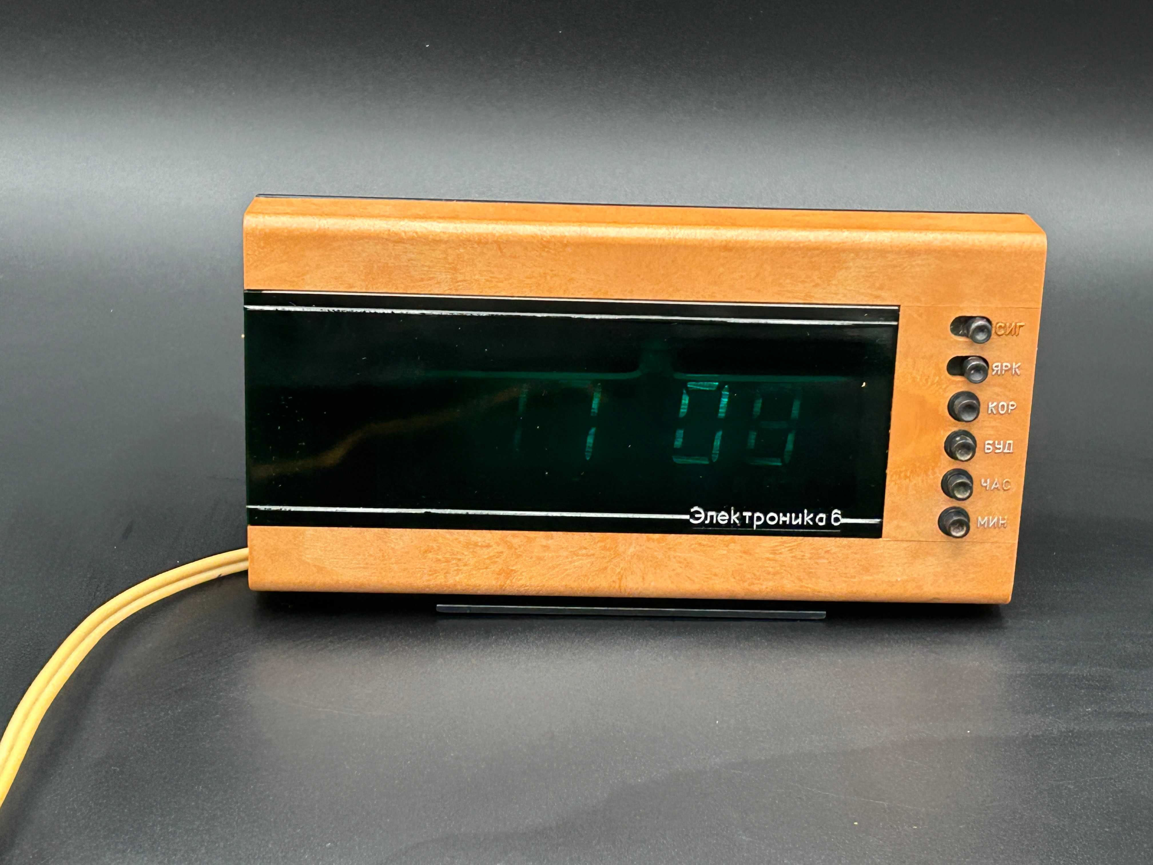 Zegar Elektronika 6 - Электроника 6 mod. 6.14-03 sprawny