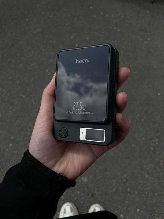 Power Bank Hoco DB40 5000mAh | Павербанк MagSafe зарядний магнітний