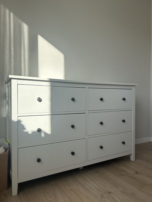 Комод Jysk NORDBY 3*3 шухляди білий