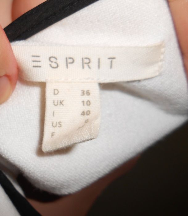 оригинальный пиджак накидка кардиган Эсприт 10-12 размер,плечи приспущ