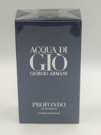 Giorgio Armani Acqua di Gio Profondo edp 75 мл Оригинал