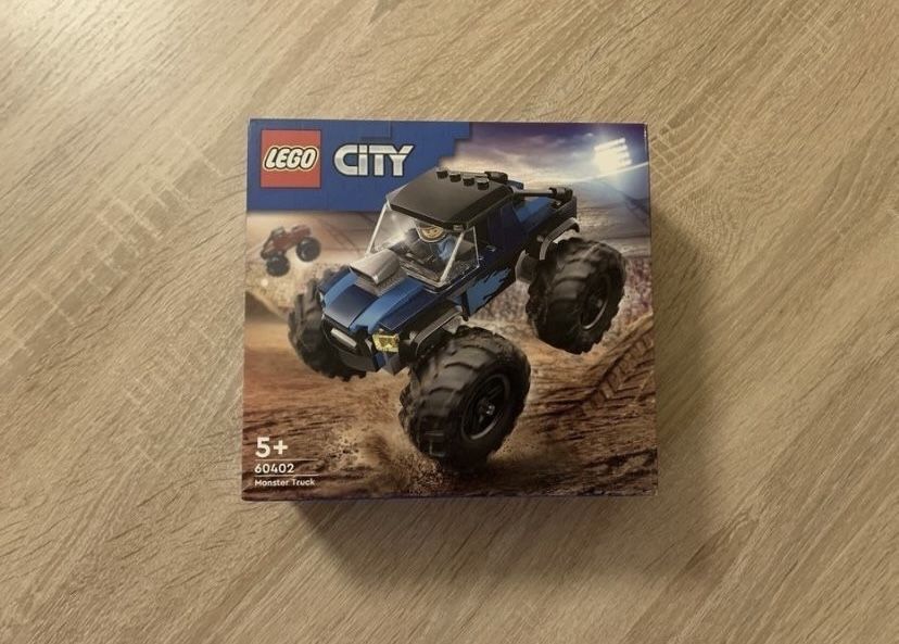 Nowe LEGO City Niebieski monster truck - 60402