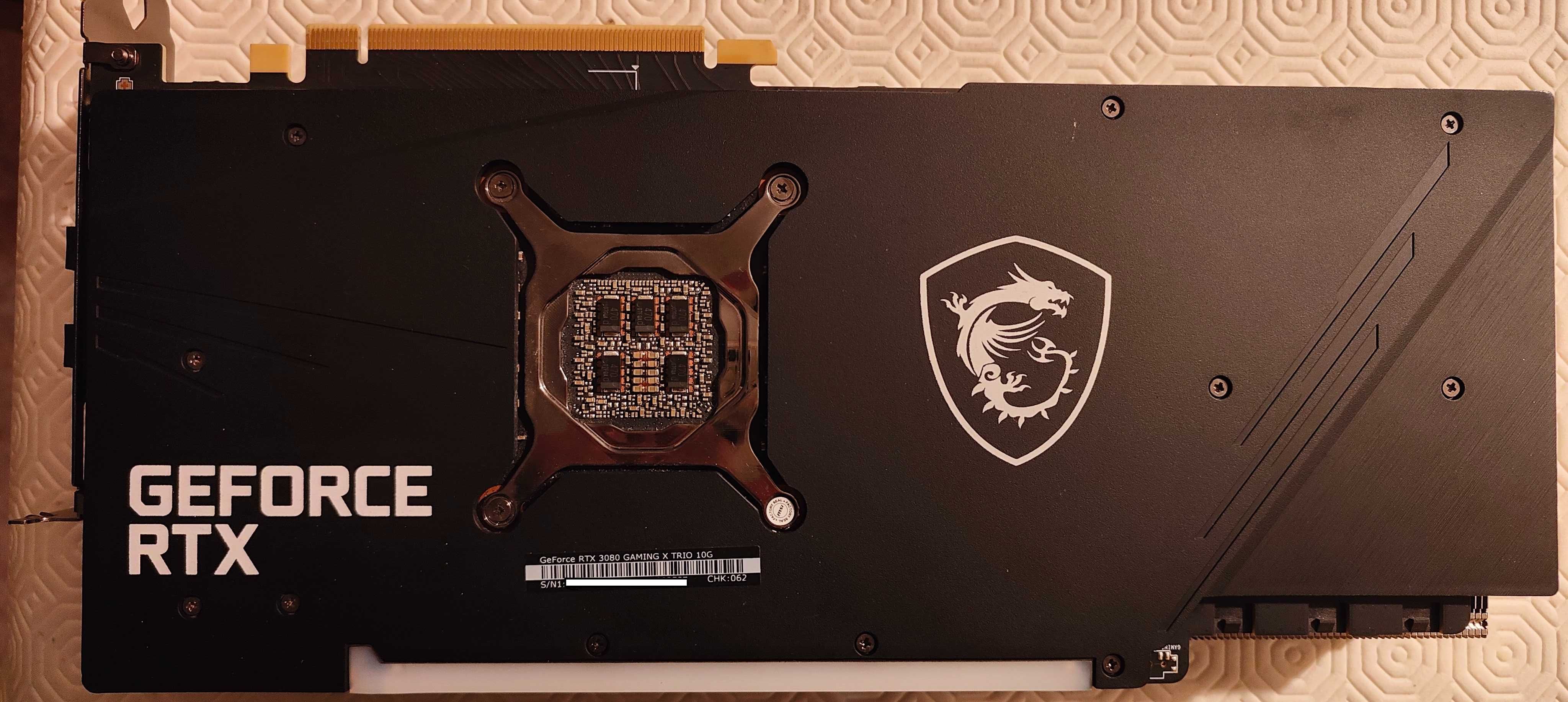 Placa Gráfica MSI RTX 3080 Gaming X Trio 10G