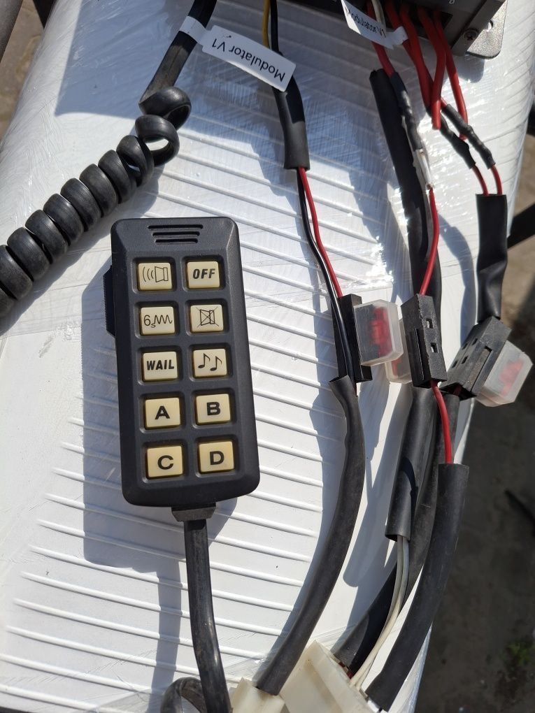 Elektronika radio sygnał  modulator straż
