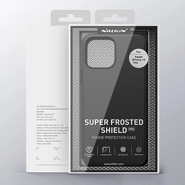 Nillkin Super Frosted Shield wzmocnione etui pokrowiec iPhone 13 Pro n