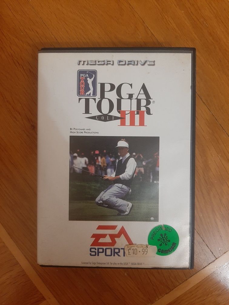 NFL 96 и PGA golf 3 для Sega Mega Drive