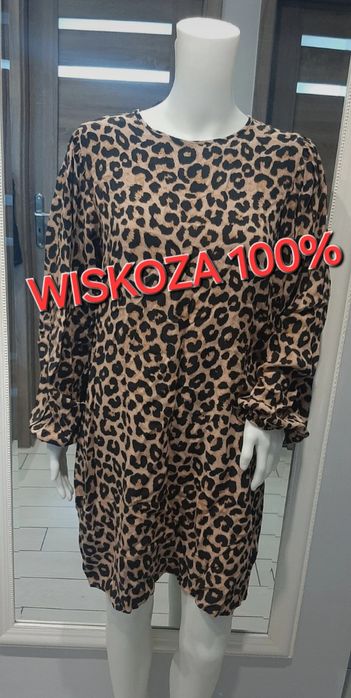 Sukienka panterka L-XL