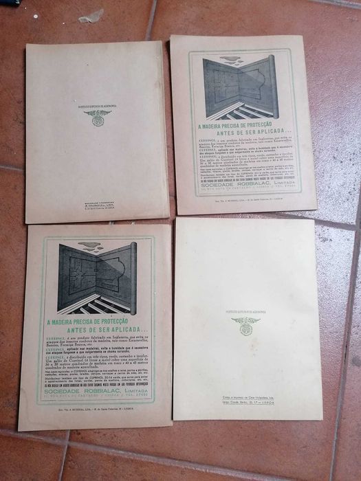 4 Revistas Agros - anos 40 - Instituto Superior de Agronomia (ISA)