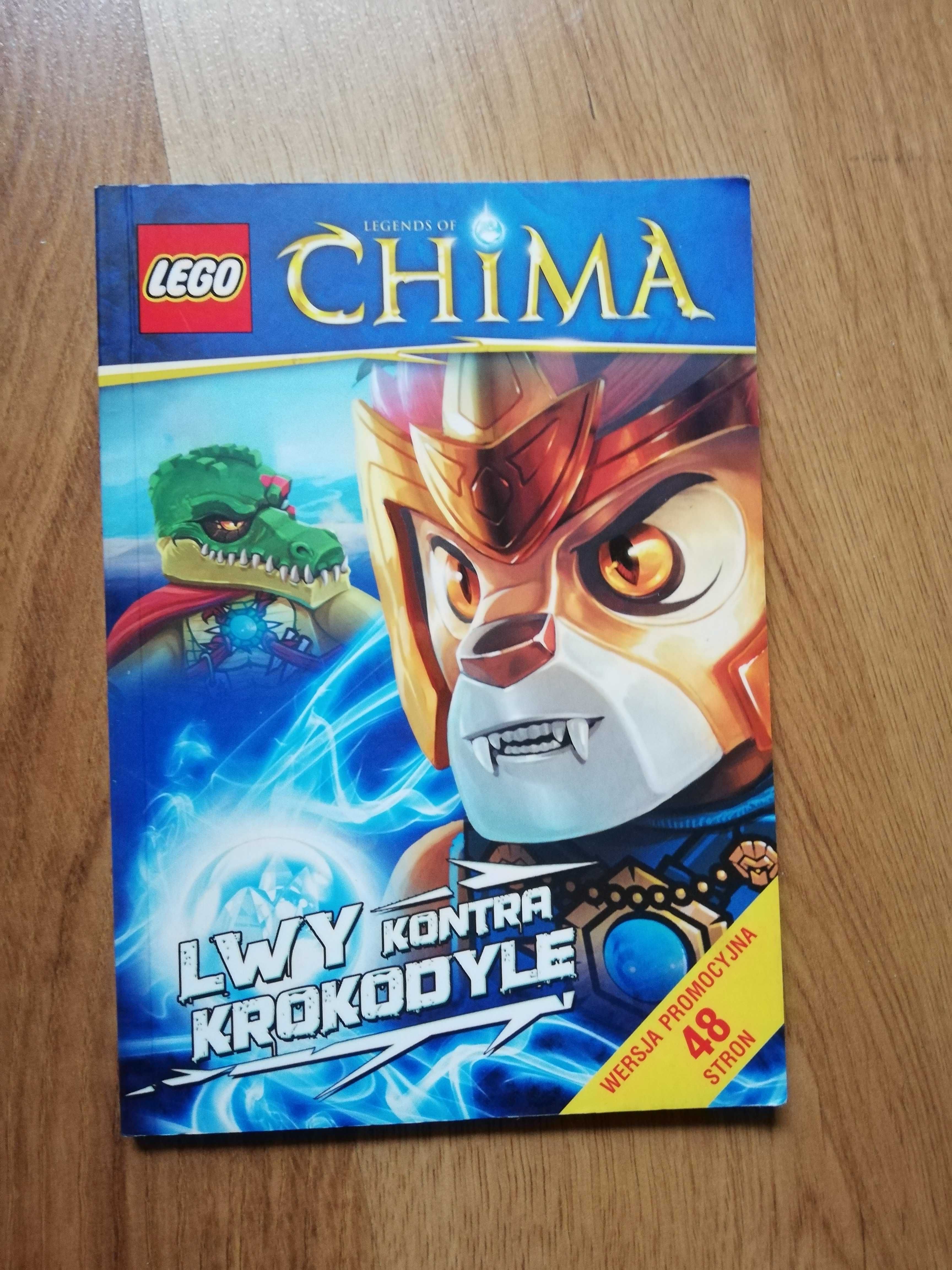 książka - LEGO Legends of Chima Lwy kontra Krokodyle