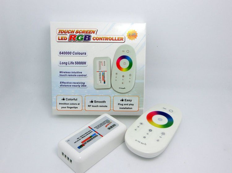 Беспроводной RGB-контролер и Сенсорный пульт управления Mi Light RGBW