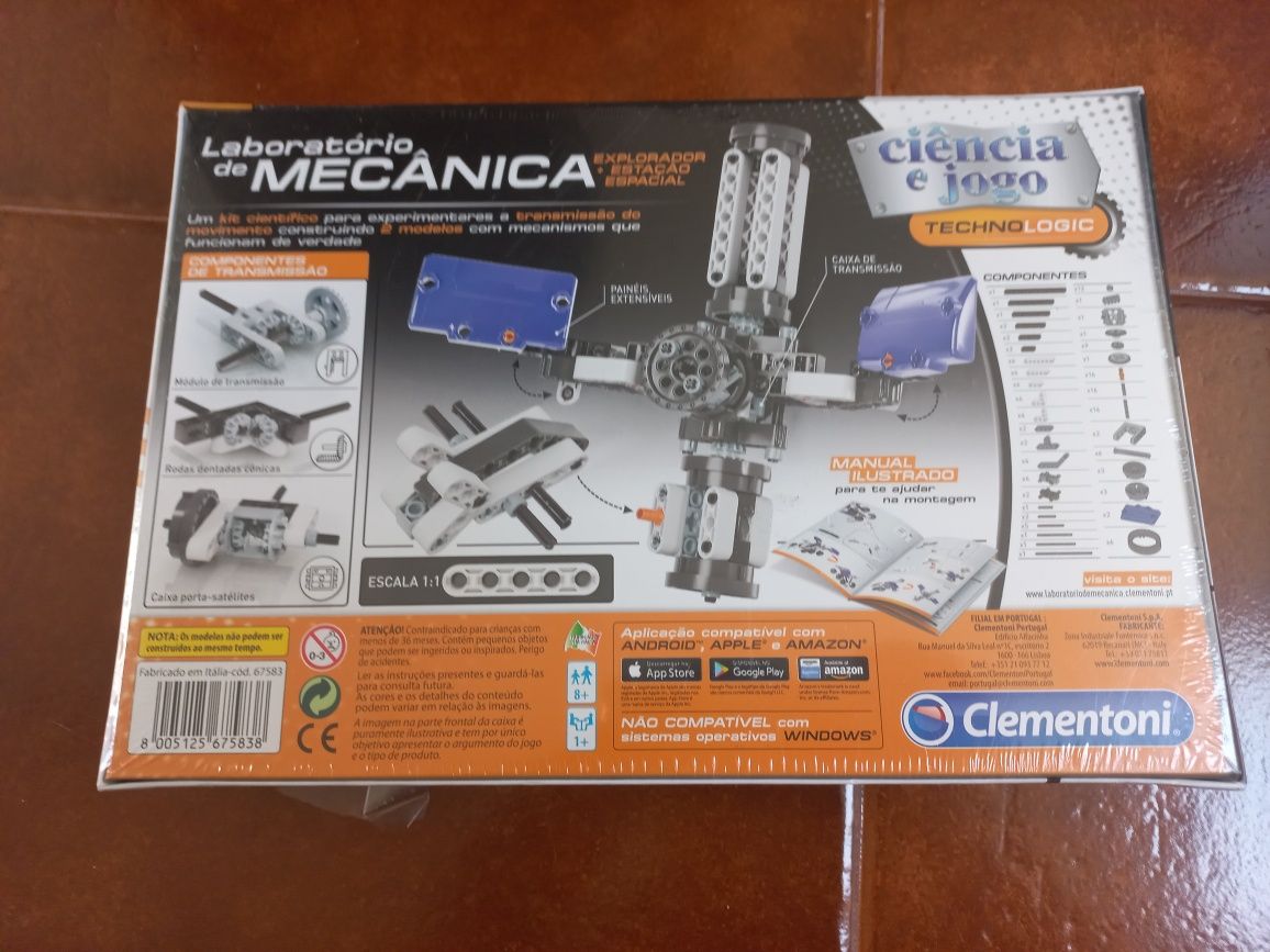 CLEMENTONI - Laboratório de mecânica: Explorador & Sonda Espaciall