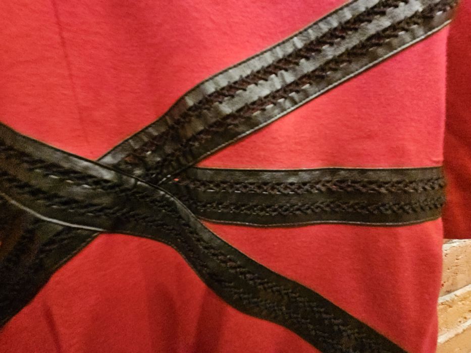 Bordowe sukienka Monnari