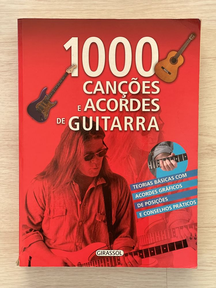 Livro 1000 canções e acordes de guitarra