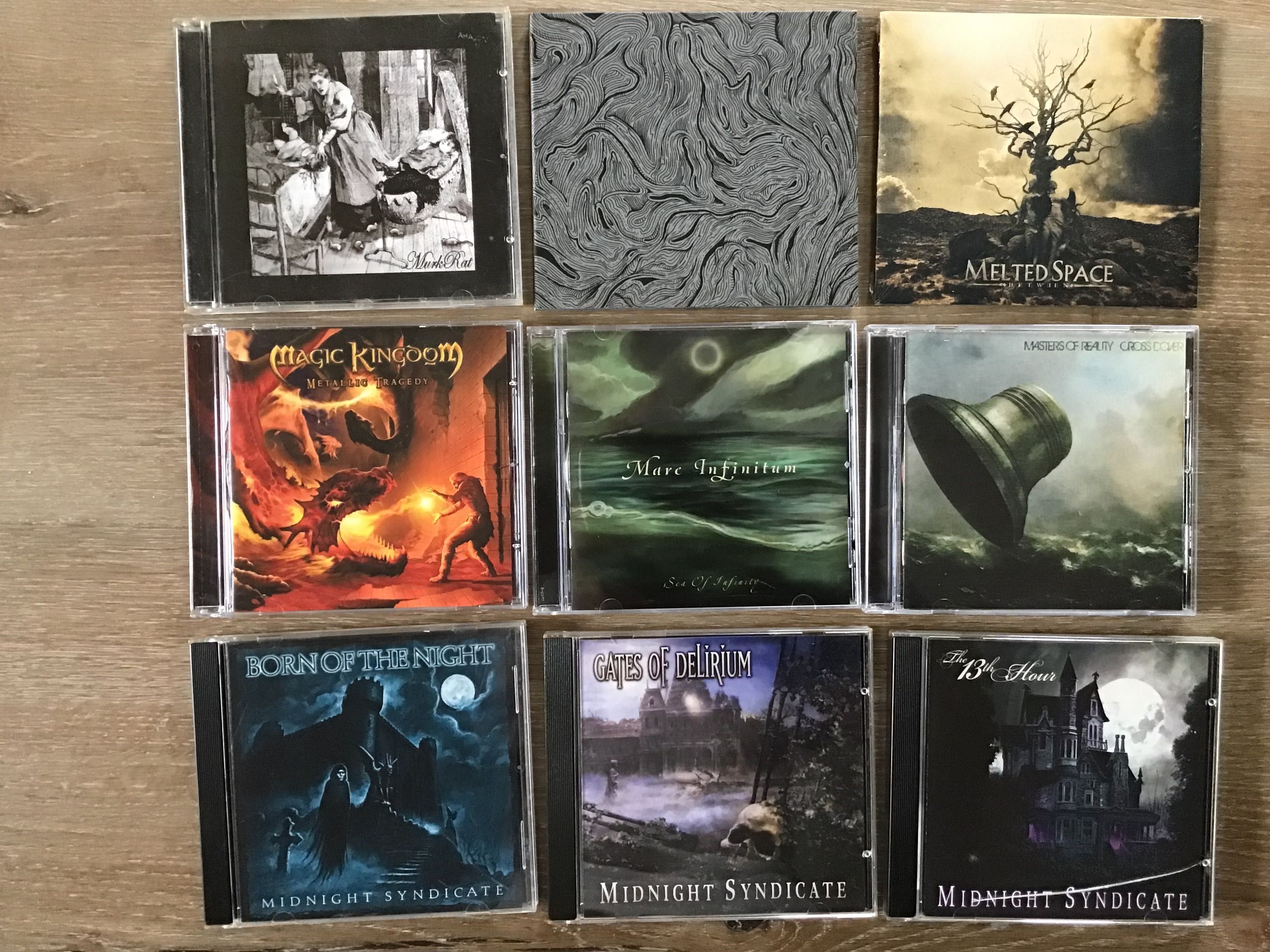 CDs metal , gótico, rock, letra L+ M Actualizada