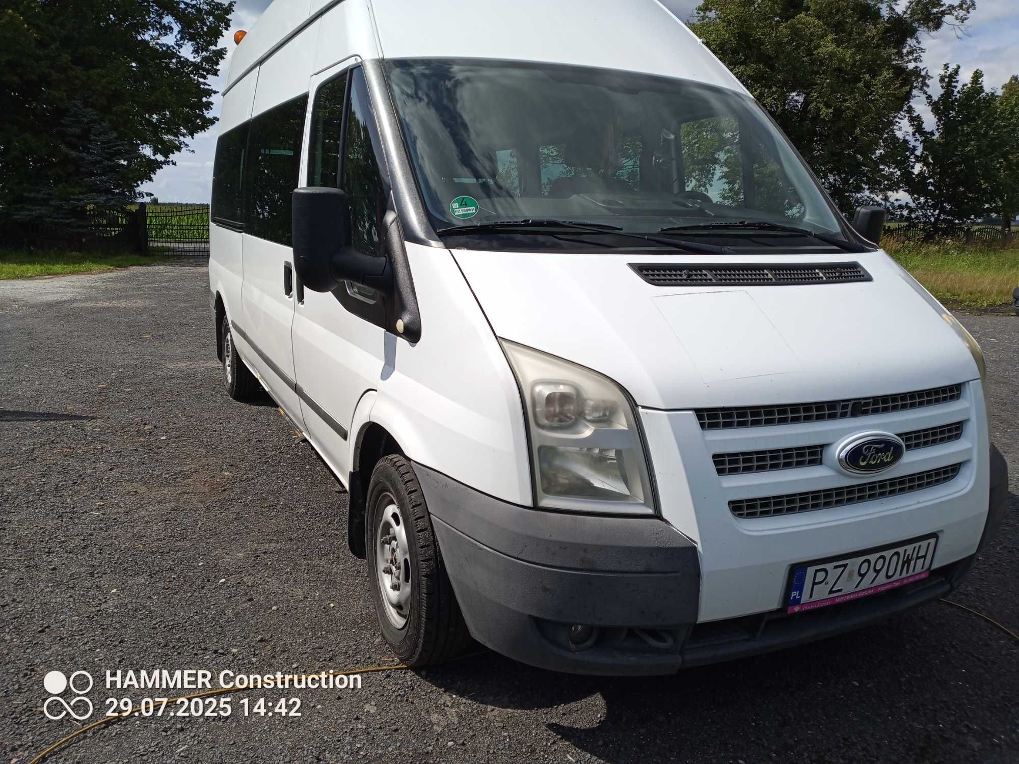 Ford Transit do przewozu osób niepełnosprawnych