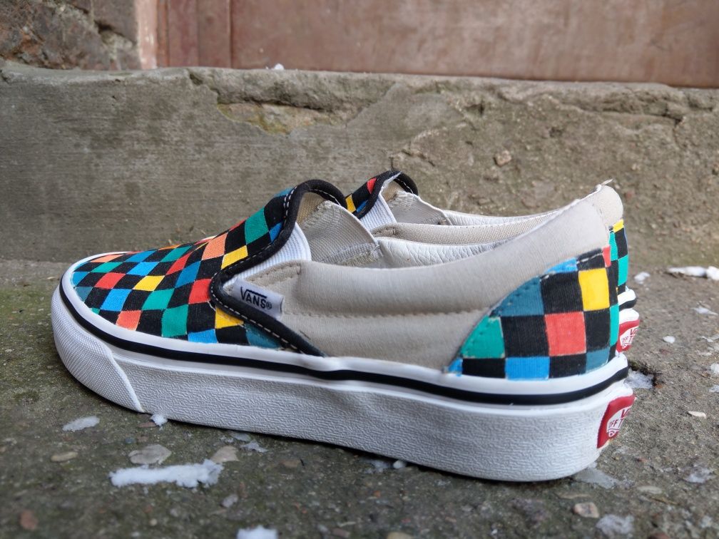 Vans slipon 36, 22,5cm custom