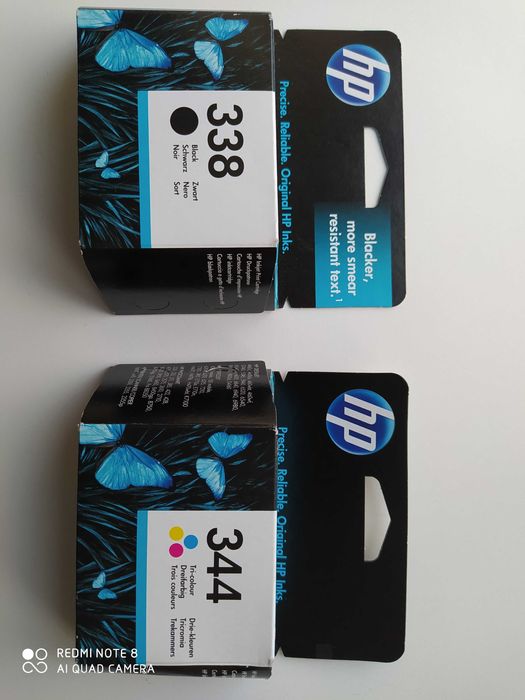Картридж HP 338, HP 344.