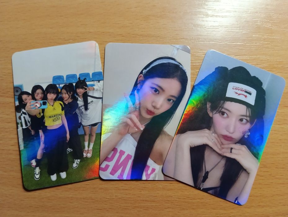 Оригінальні к-поп картки різних груп