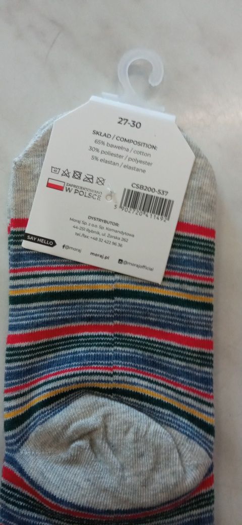 Skarpetki dziecięce 27-30 zestaw (3 pary)