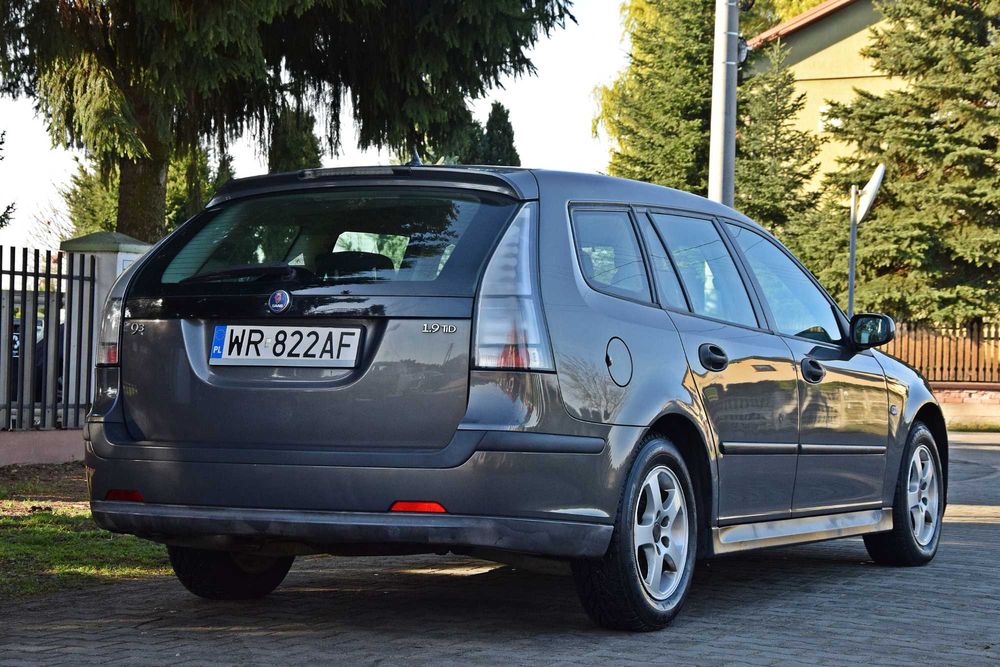 SAAB 9-3 1.9 TiD 120KM Kombi Klimatyzacja Elektryka 2006 ROK!