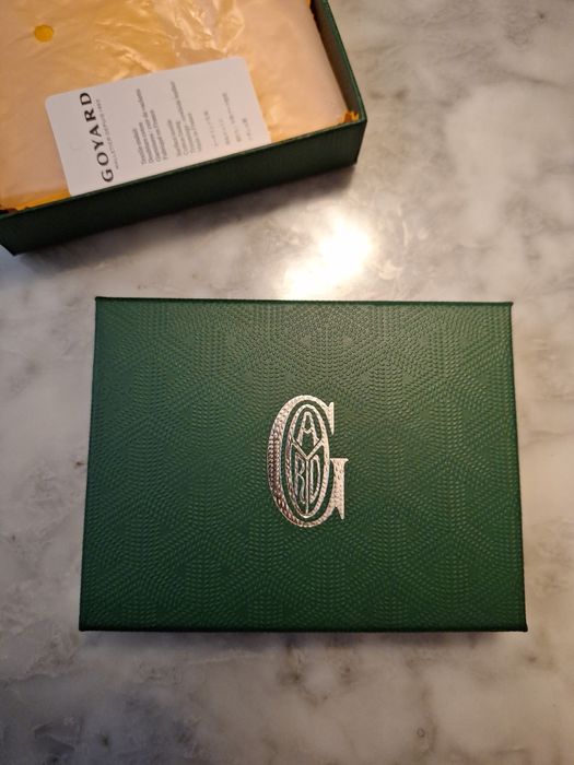 Goyard Card Holder Azul