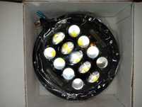 7 cali okrągły 75 W LED reflektor okragly do motocykla samochodu 1szt
