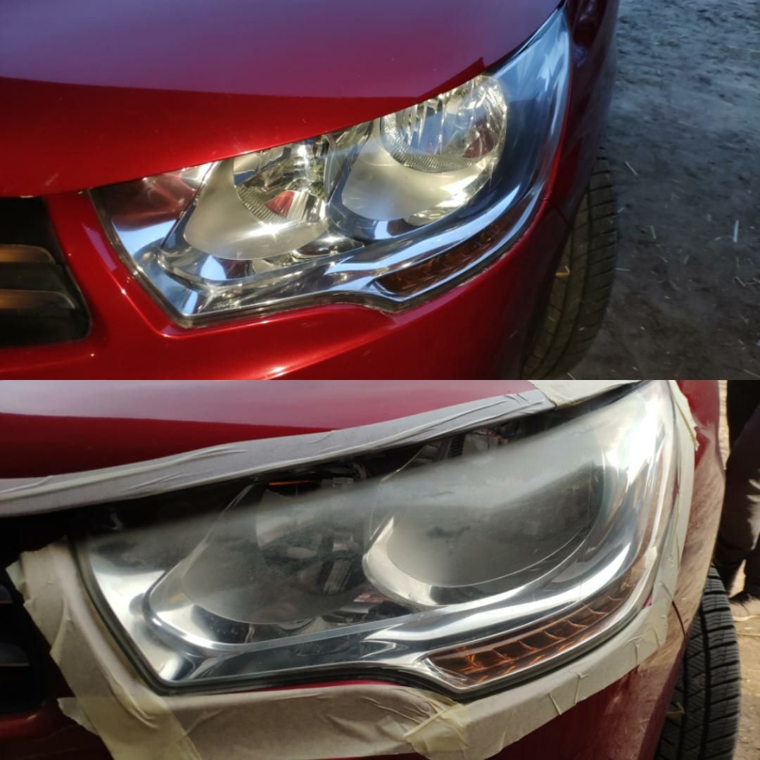 Polerowanie lamp ,korekty lakieru,autodetailing,pranie foteli,kanap