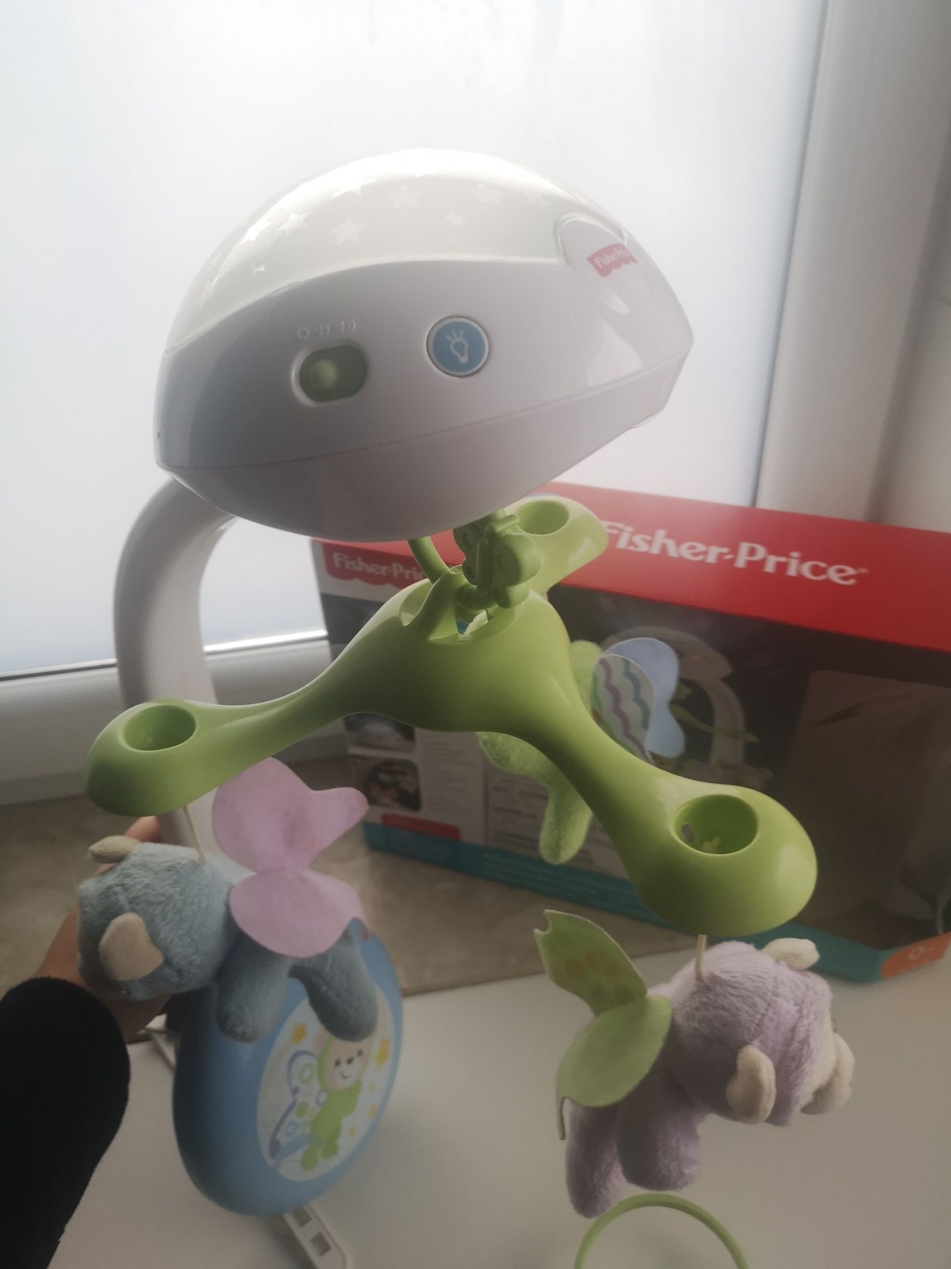 Karuzela Fisher Price z misiami