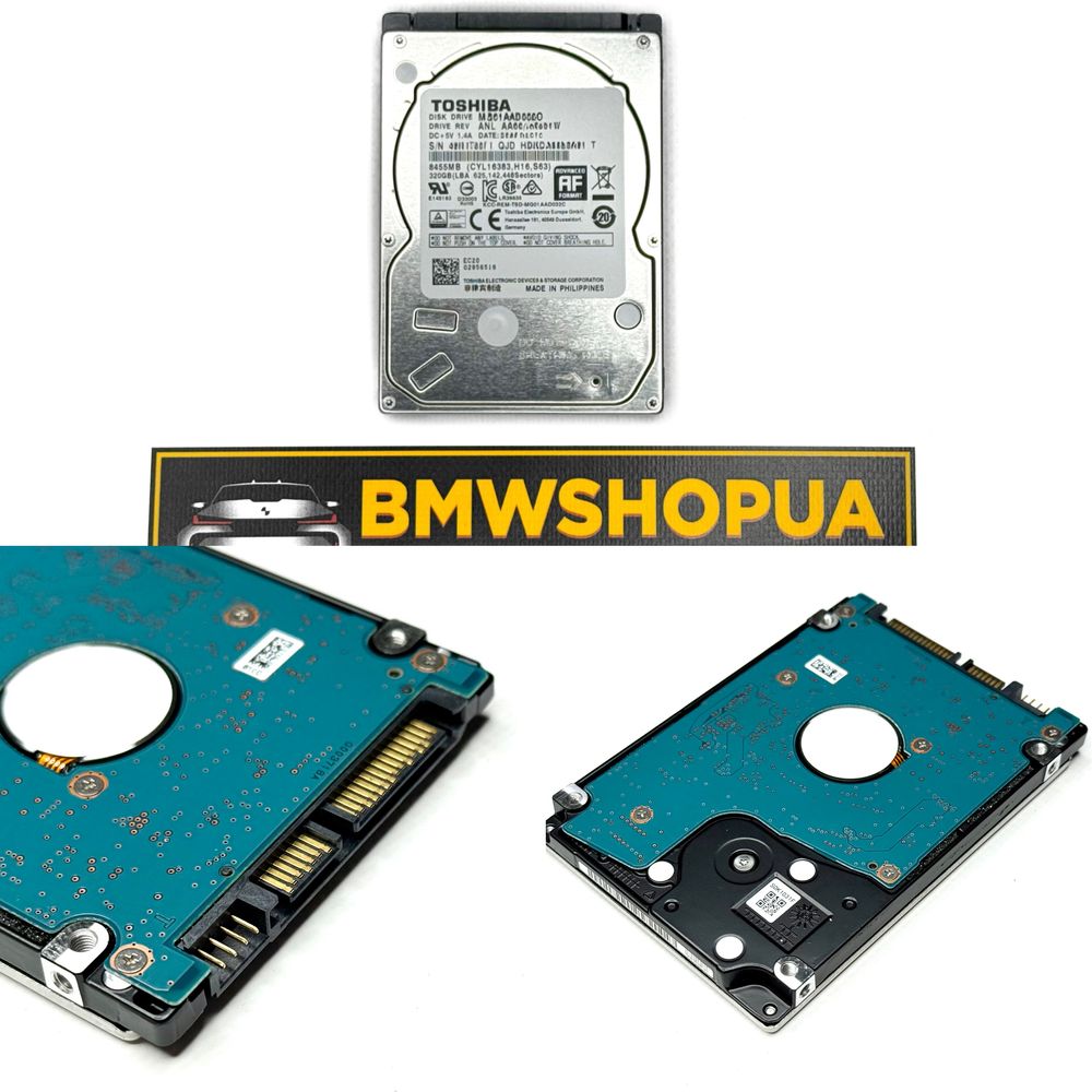 HDD Жесткий диск NBT/EVO ID4/ID5/ID6 BMW F30/32/10/13/F15/25 G30/01/11