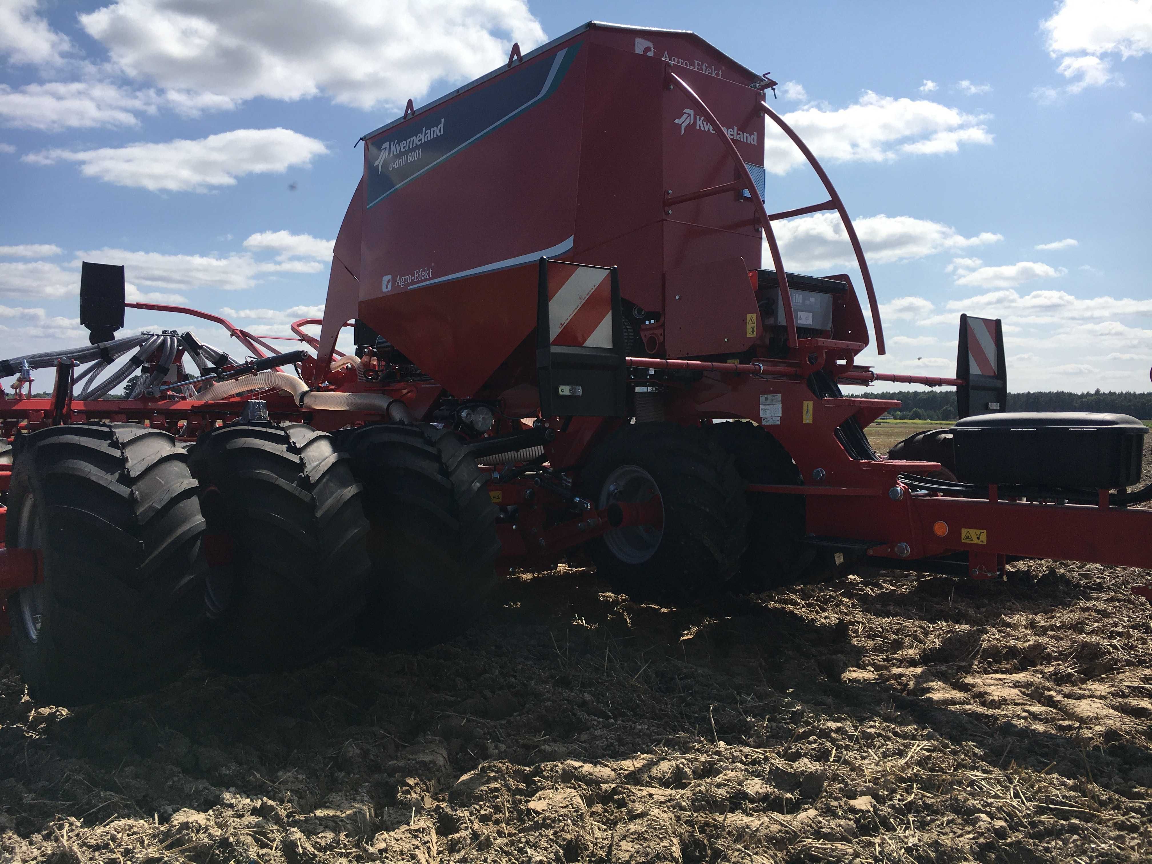 Siew zbóż,Rzepaku,Poplonów ,siewnik kverneland u-drill 6001,GPS