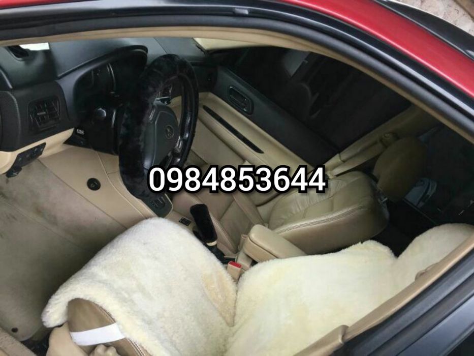 Теплі накидки для авто (60см ширина) / Чохли на сидіння овчина хутро