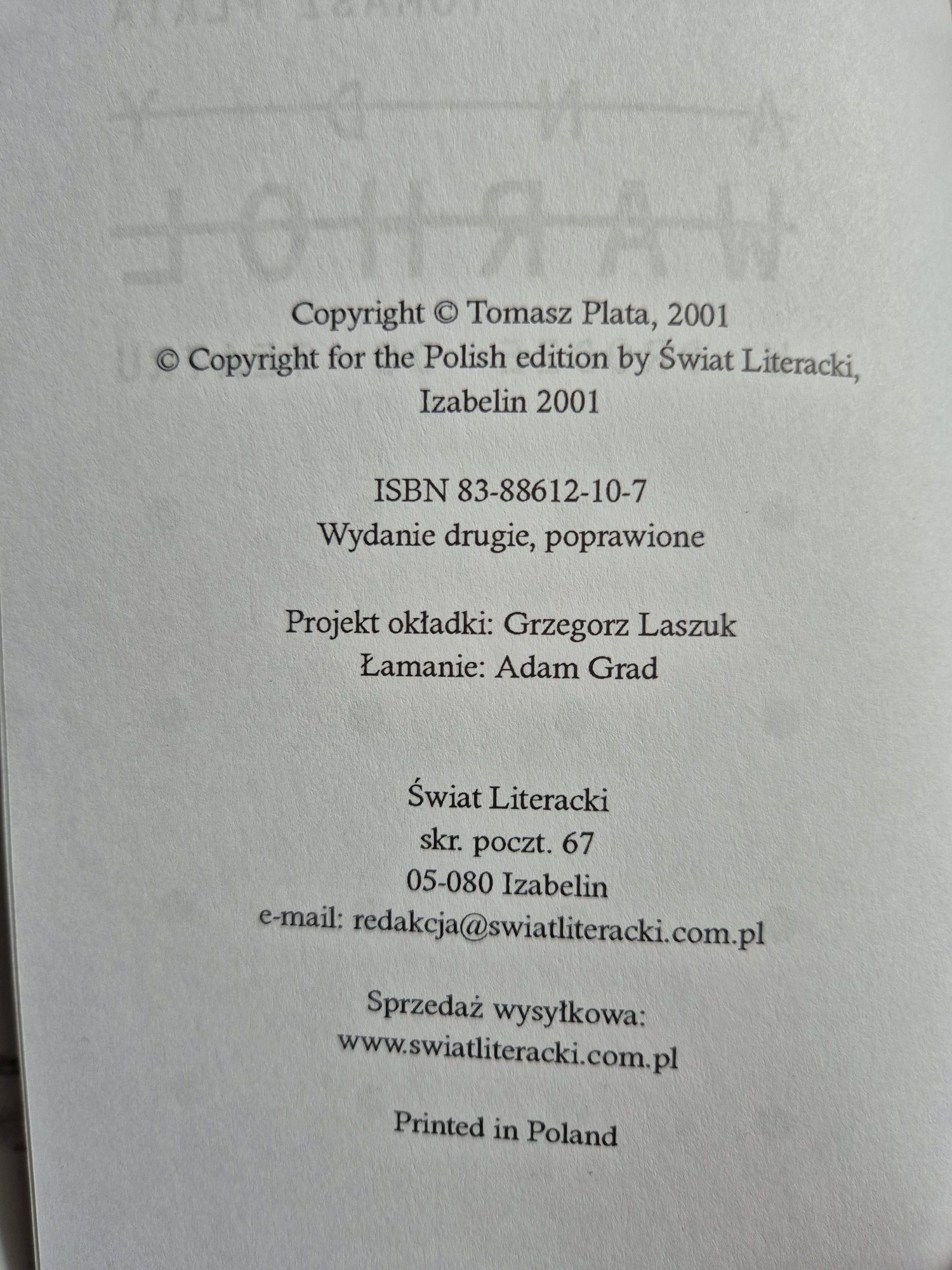 Książka Andy Warhol w drodze do teatru Tomasz Plata