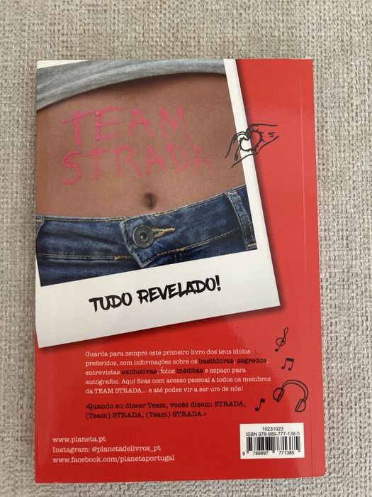 Livro Team Strada Autografado