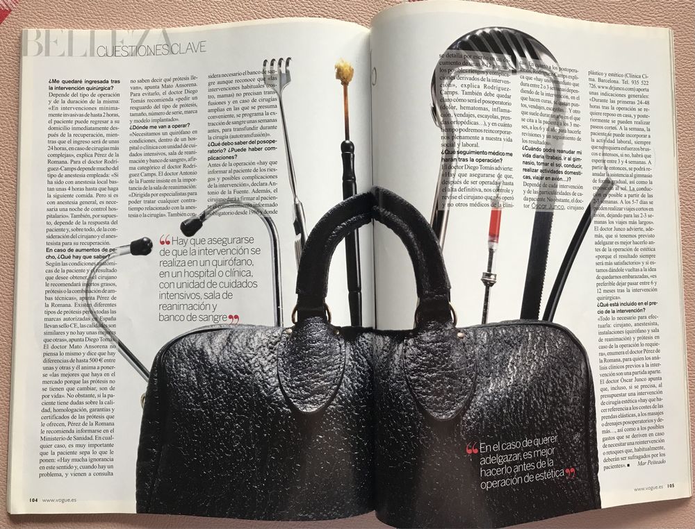Vogue Hiszpania España Vogue Belleza 2011 hiszpański
