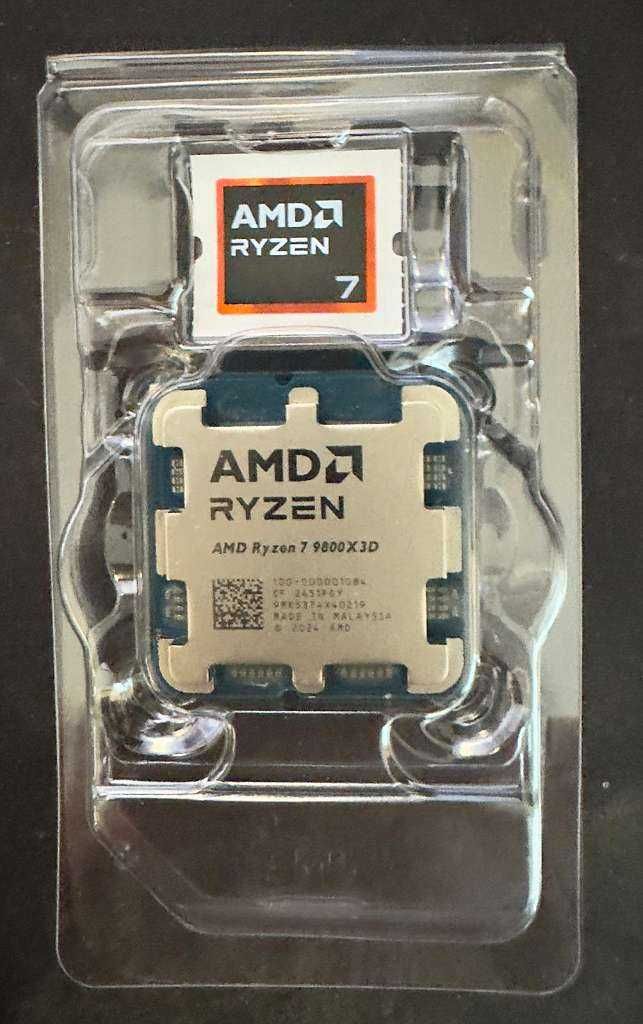 Новий процесор AMD Ryzen 7 9800x3D
