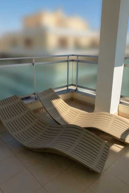 2 Chaises Longue de Exterior-Design Ondulado Confortáveis e Resistente