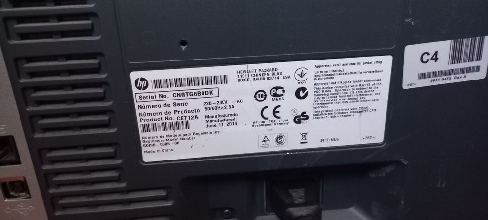 Принтер HP Color LaserJet Professional CP5225