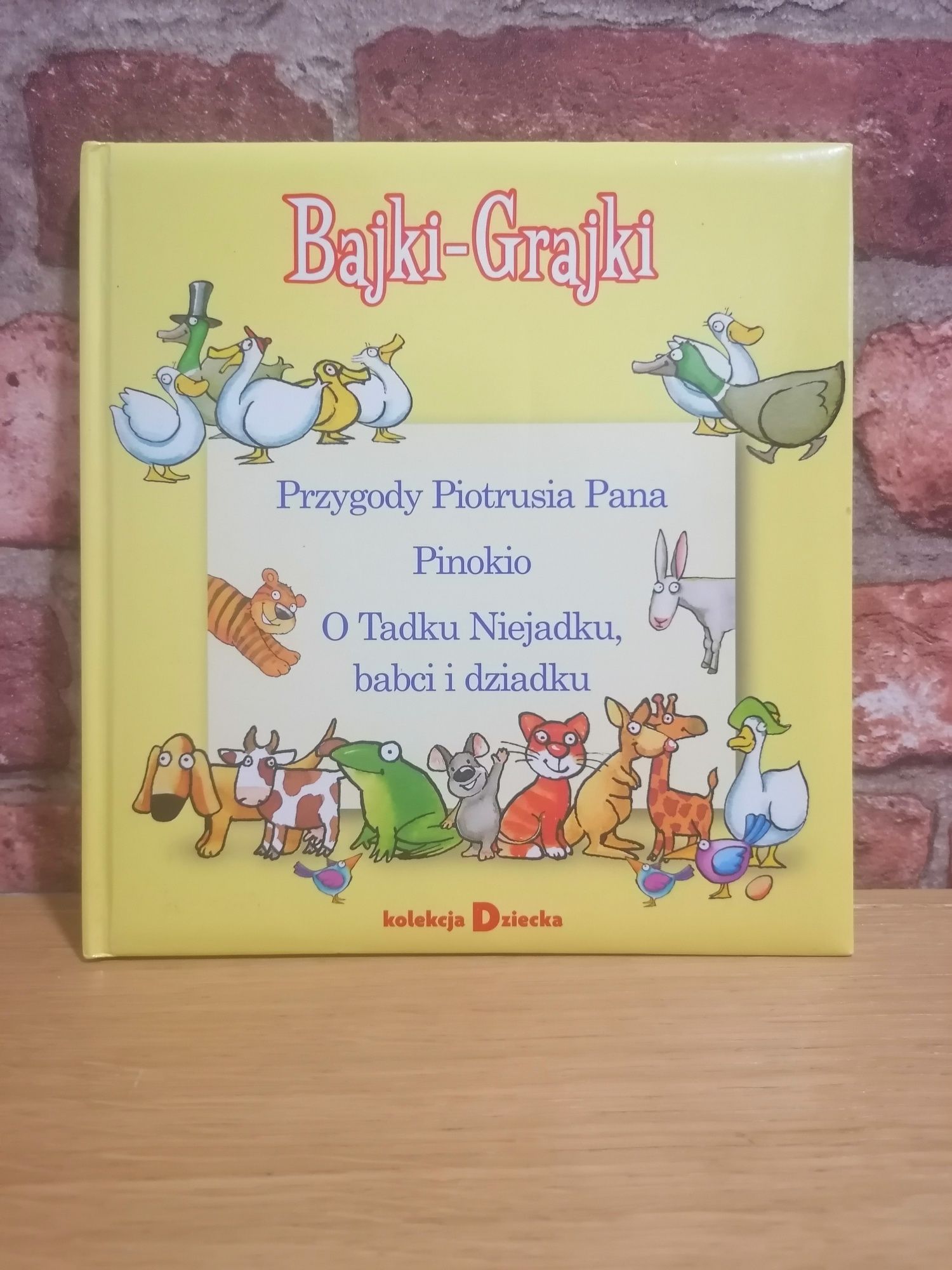 Bajki grajki. Przygody Piotrusia Pana, Pinokio, O Tadku Niejadku