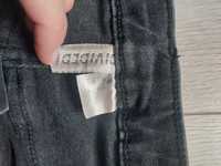 Czarna jeansowa spódnica H&M
