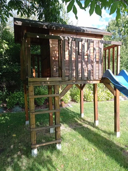 Domek ogrodowy drewniany dla dzieci
