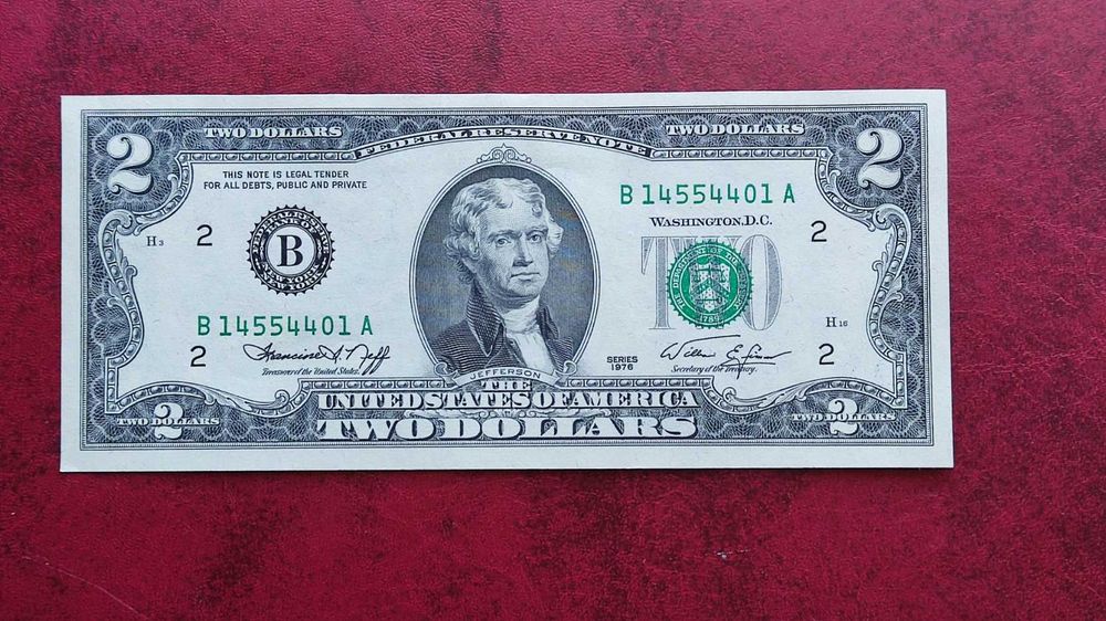 USA 2 dolary 1976r - UNC !